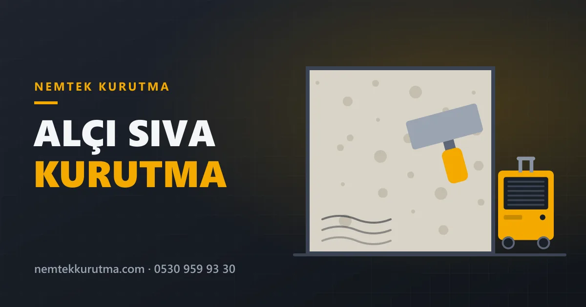 Alçı Sıva Kurutma