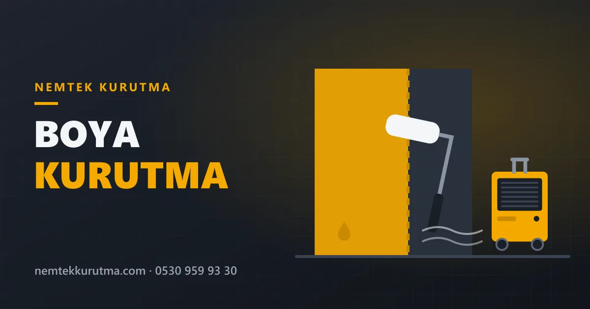 Boya Kurutma